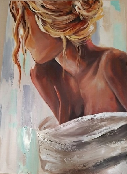 Reverie — portrait of a woman